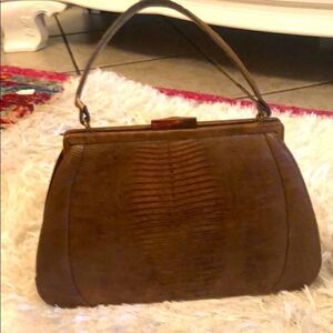 Paliazzio lizard purse 